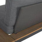 Norfolk Outdoor V-Shaped 5 Seater Sofa Set by Christopher Knight Home
