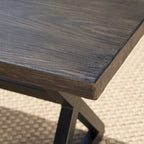 Tavolo da pranzo da esterno Rolando in alluminio di Christopher Knight Home - 70.50L x 35.25W x 29.00H
