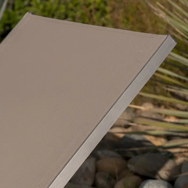 Myers Outdoor Aluminum Mesh Chaise Lounge (Set of 4) by Christopher Knight Home