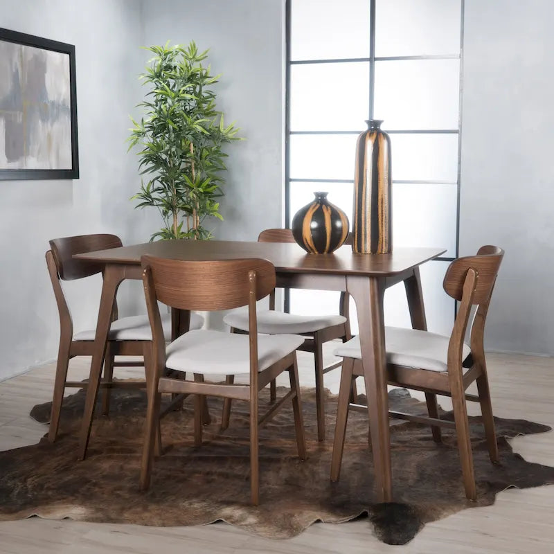 Iriat Mid-century 5-piece Dining Set by Christopher Knight Home