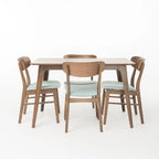 Iriat Mid-century 5-piece Dining Set by Christopher Knight Home