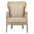 Poltrona Crenshaw Fabric Wing di Christopher Knight Home