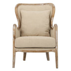 Poltrona Crenshaw Fabric Wing di Christopher Knight Home
