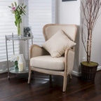 Poltrona Crenshaw Fabric Wing di Christopher Knight Home