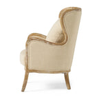 Poltrona Crenshaw Fabric Wing di Christopher Knight Home