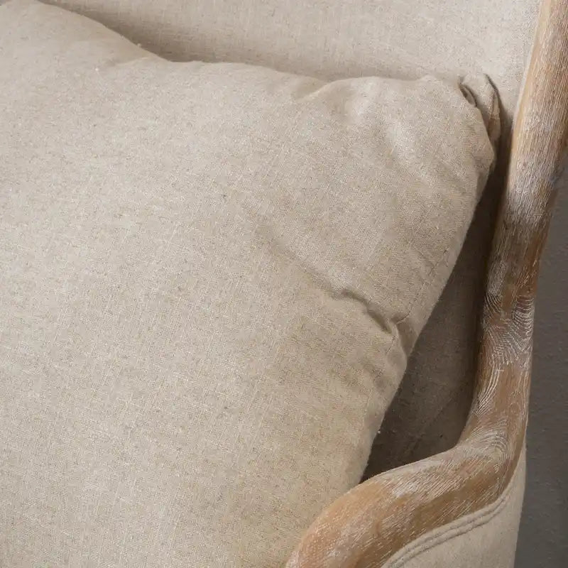 Poltrona Crenshaw Fabric Wing di Christopher Knight Home