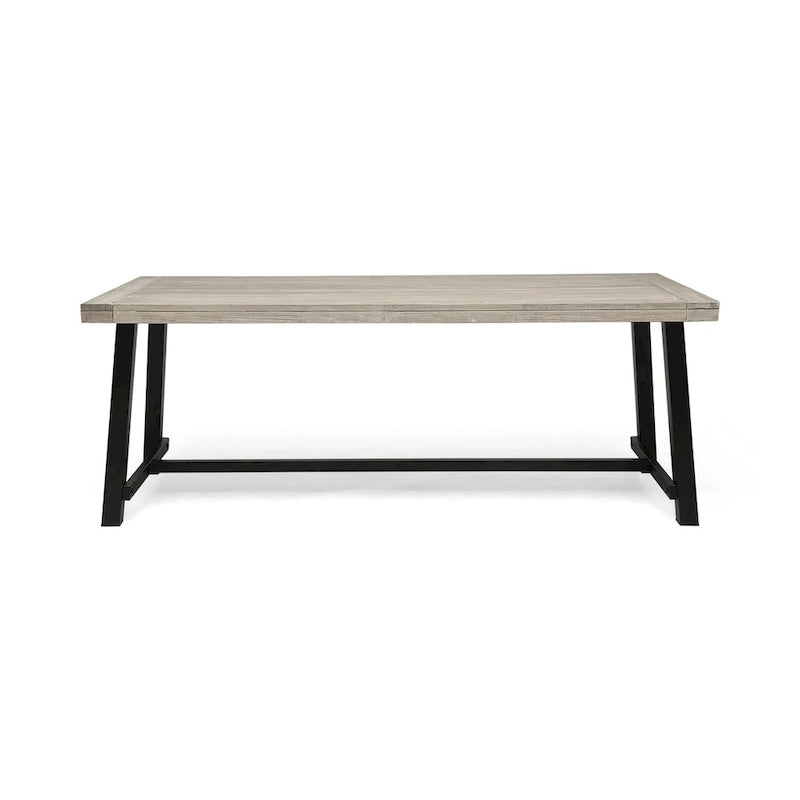 Set da pranzo da picnic da esterno in legno di acacia Carlisle di Christopher Knight Home