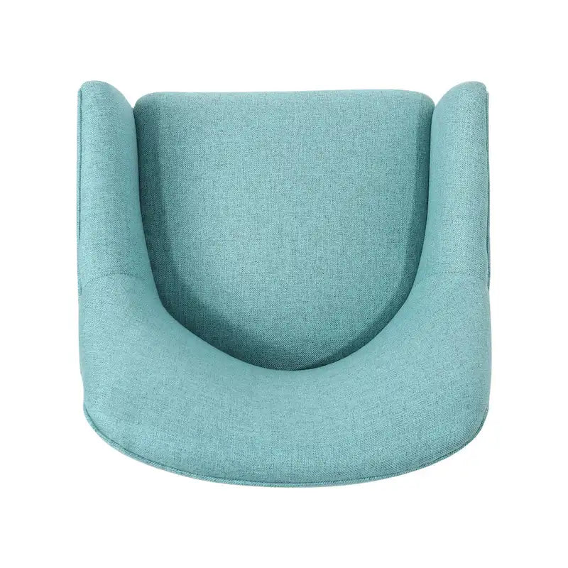 Johnson Mid Century Modern Fabric Home Office Chair with Chrome Base by Christopher Knight Home - N/A