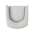 Johnson Mid Century Modern Fabric Home Office Chair with Chrome Base by Christopher Knight Home - N/A