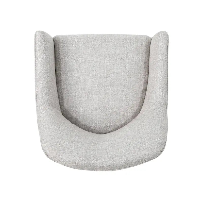 Johnson Mid Century Modern Fabric Home Office Chair with Chrome Base by Christopher Knight Home - N/A