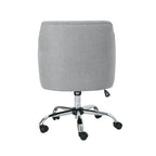 Johnson Mid Century Modern Fabric Home Office Chair with Chrome Base by Christopher Knight Home - N/A