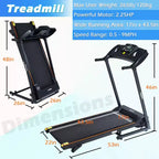 Tapis Roulant Elettrico Multifunzione Ksports, Set da Allenamento Cardio e Forza per Palestra Domestica con Tappetino per Addominali, Cinghia per Sit-Up e Inclinazione Regolabile