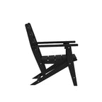 Set da pranzo Adirondack Emma e Oliver 7 pz con tavolo rettangolare 72" da interni/esterni in HDPE riciclato e 6 sedie con portabicchieri
