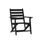 Merrick Lane Set 7 pz Adirondack Tavolo e Sedie con Portabicchieri Pieghevoli in HDPE Riciclato