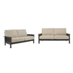 Sigulda Mission-Style Wood Sofa
