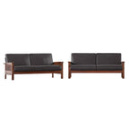 Sigulda Mission-Style Wood Sofa