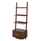 Convenience Concepts American Heritage Ladder Bookshelf with File Drawer