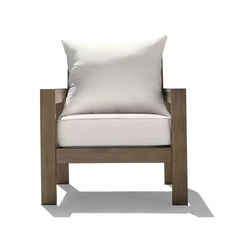 Seduta Honeycomb Outdoor Edisto - Sedia in Alluminio Rovere: Mobili da Esterno Modulari Resistenti alle Intemperie