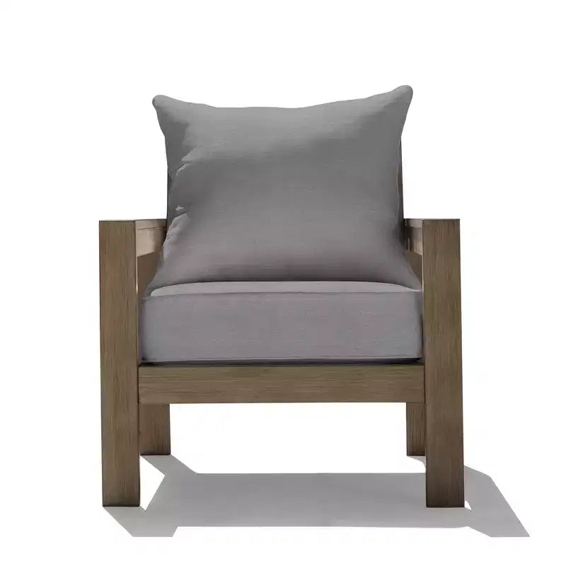 Seduta Honeycomb Outdoor Edisto - Sedia in Alluminio Rovere: Mobili da Esterno Modulari Resistenti alle Intemperie