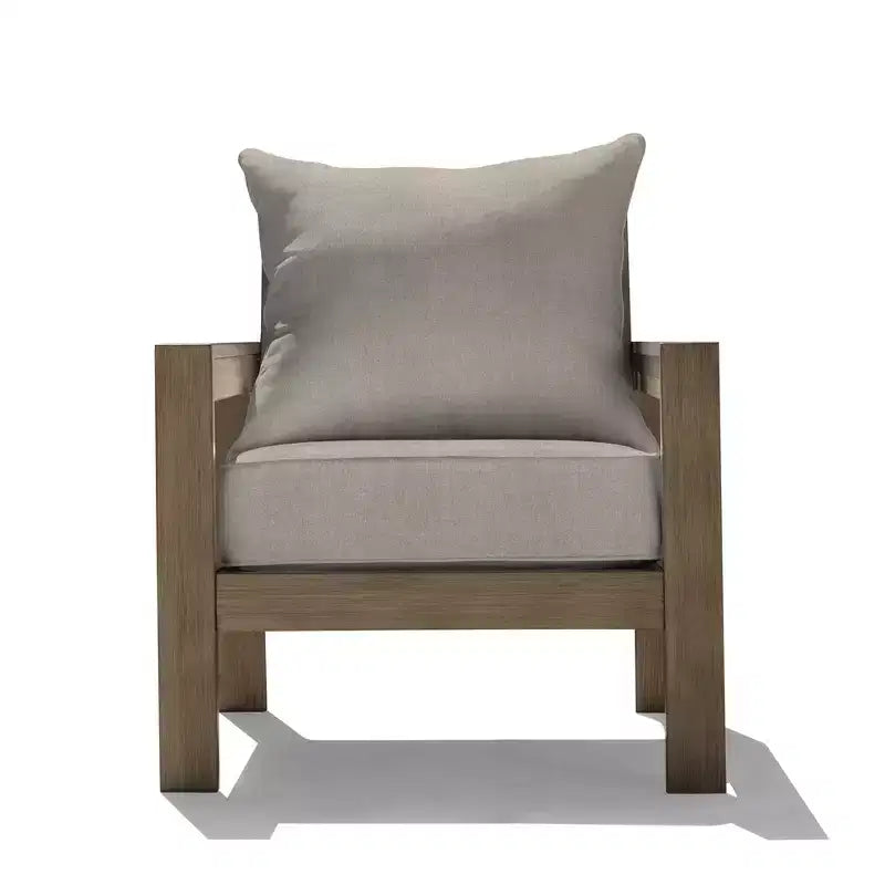 Seduta Honeycomb Outdoor Edisto - Sedia in Alluminio Rovere: Mobili da Esterno Modulari Resistenti alle Intemperie