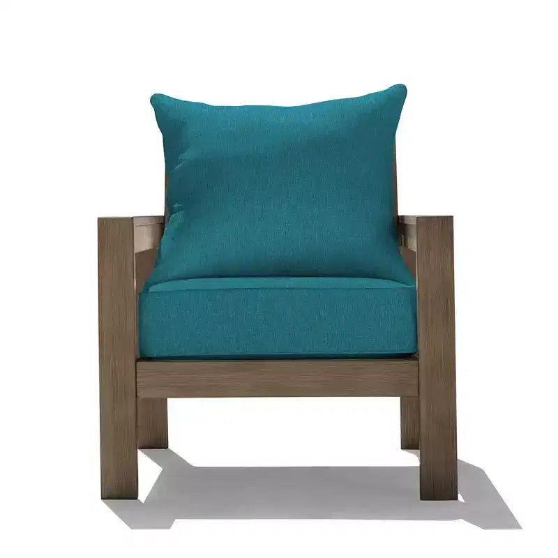 Seduta Honeycomb Outdoor Edisto - Sedia in Alluminio Rovere: Mobili da Esterno Modulari Resistenti alle Intemperie