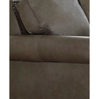 Made in USA Vernon Top Grain Leather Sofa, Loveseat and Chair Set