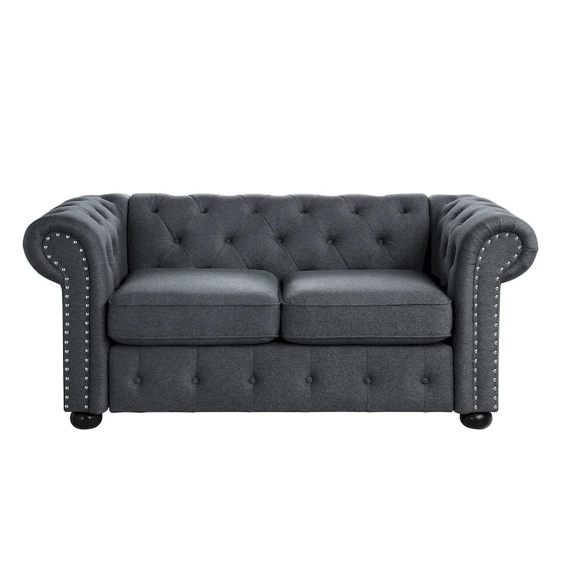Divanetto Chesterfield "Tufted" Corvus Aleksis