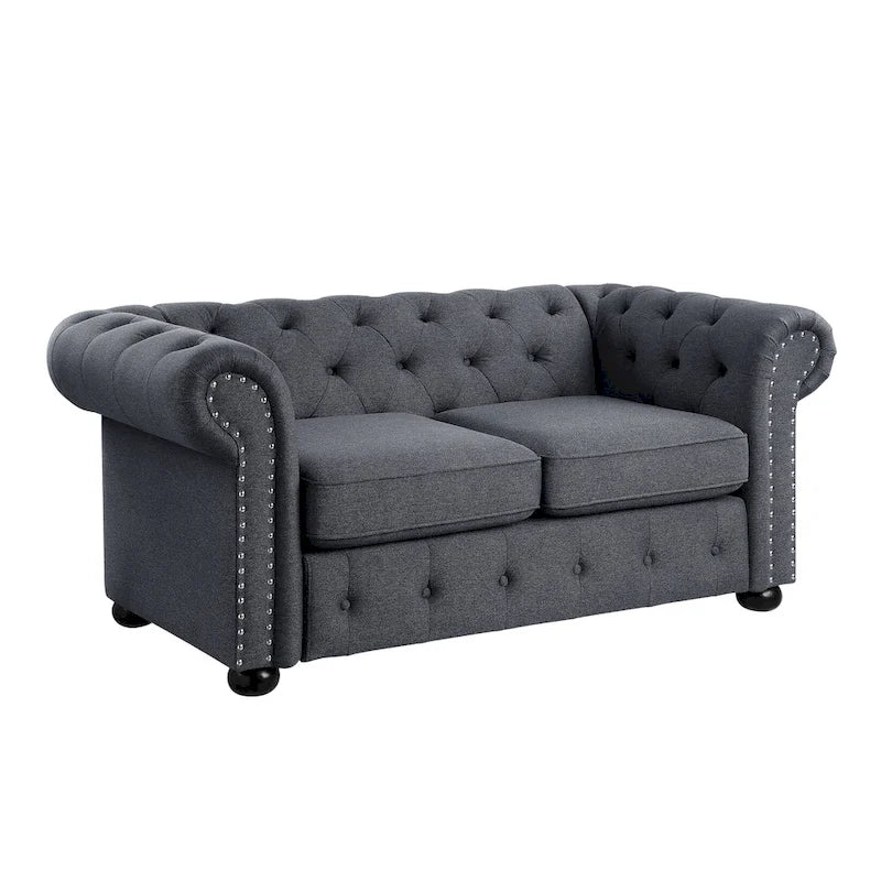 Divanetto Chesterfield "Tufted" Corvus Aleksis