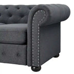 Divanetto Chesterfield "Tufted" Corvus Aleksis