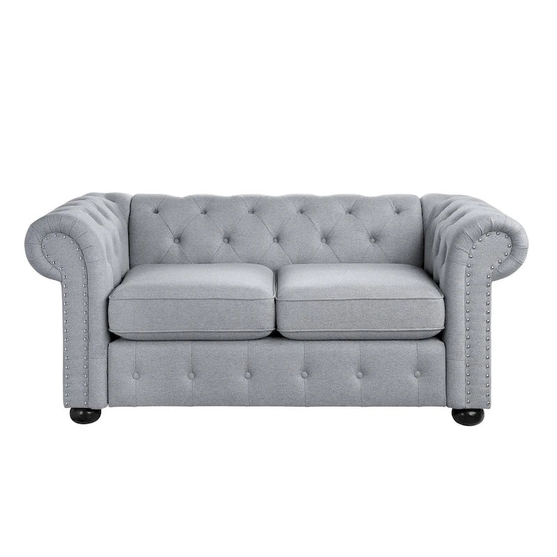 Divanetto Chesterfield "Tufted" Corvus Aleksis