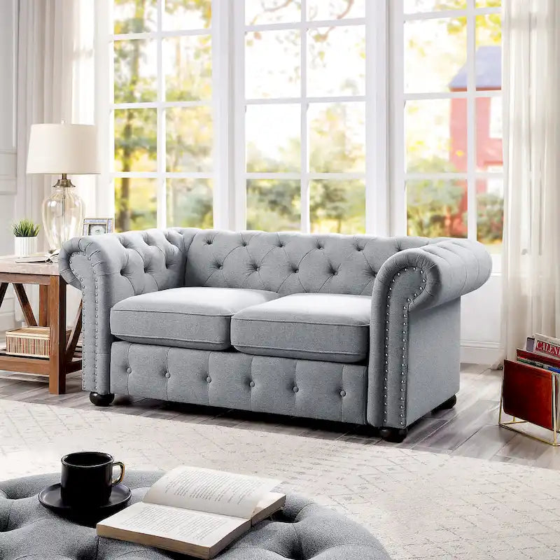 Divanetto Chesterfield "Tufted" Corvus Aleksis