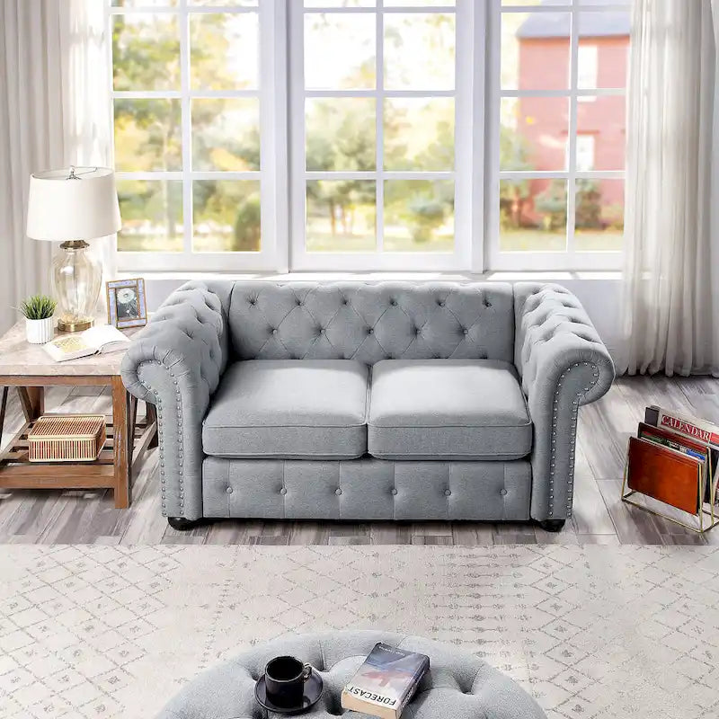 Divanetto Chesterfield "Tufted" Corvus Aleksis