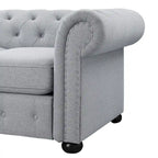 Divanetto Chesterfield "Tufted" Corvus Aleksis