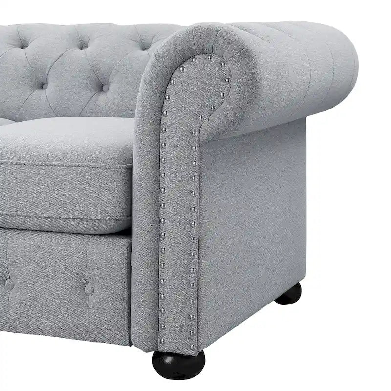 Divanetto Chesterfield "Tufted" Corvus Aleksis
