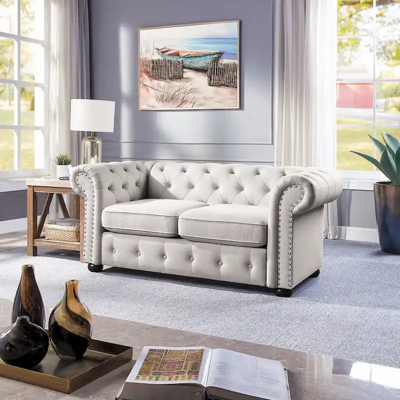 Divanetto Chesterfield "Tufted" Corvus Aleksis