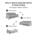 Divano futon Jayson Coil di Avenue Greene