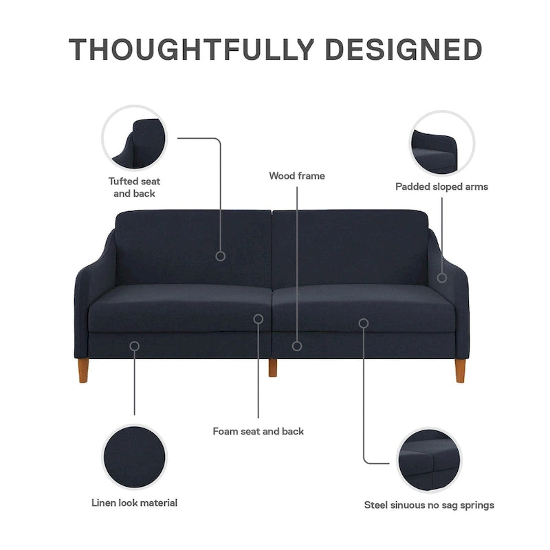 Divano futon Jayson Coil di Avenue Greene