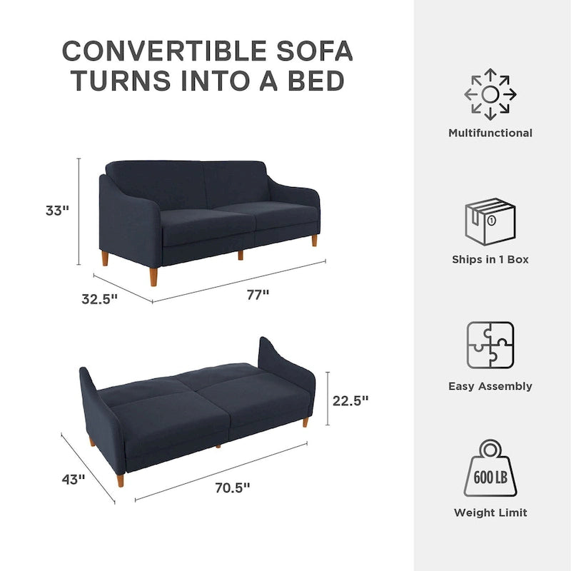 Divano futon Jayson Coil di Avenue Greene