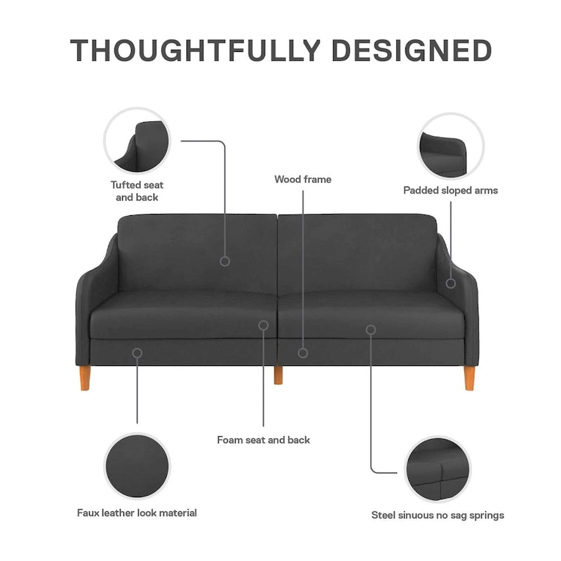 Divano futon Jayson Coil di Avenue Greene