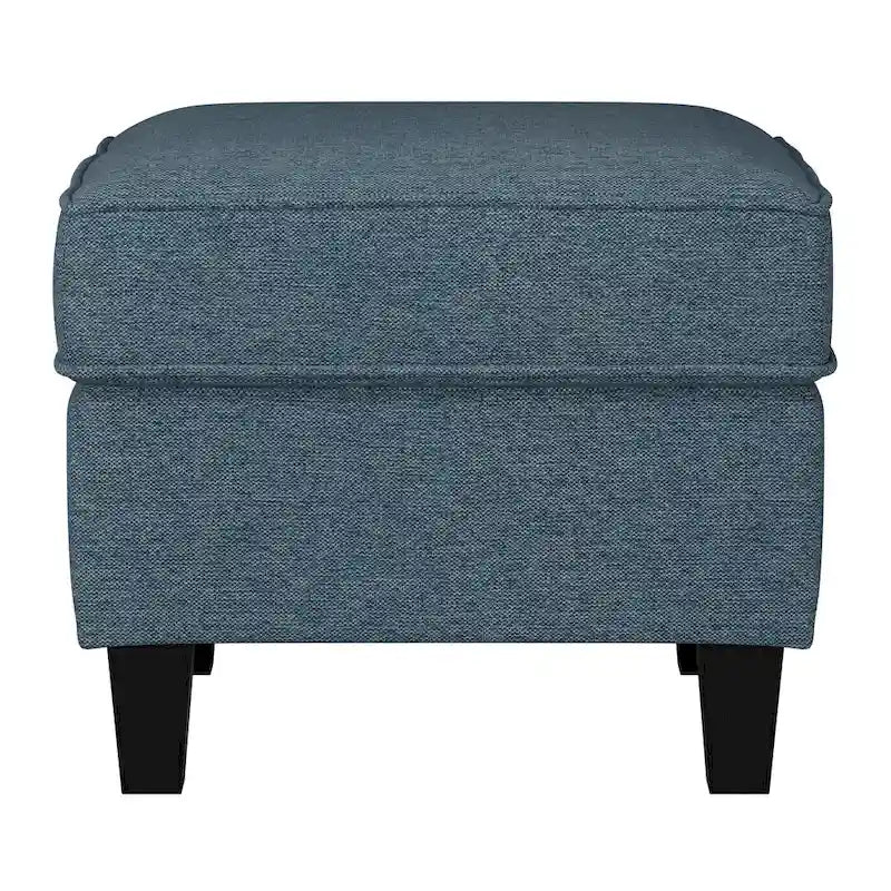 2 Piece Georgia Accent Chair with Ottoman Set