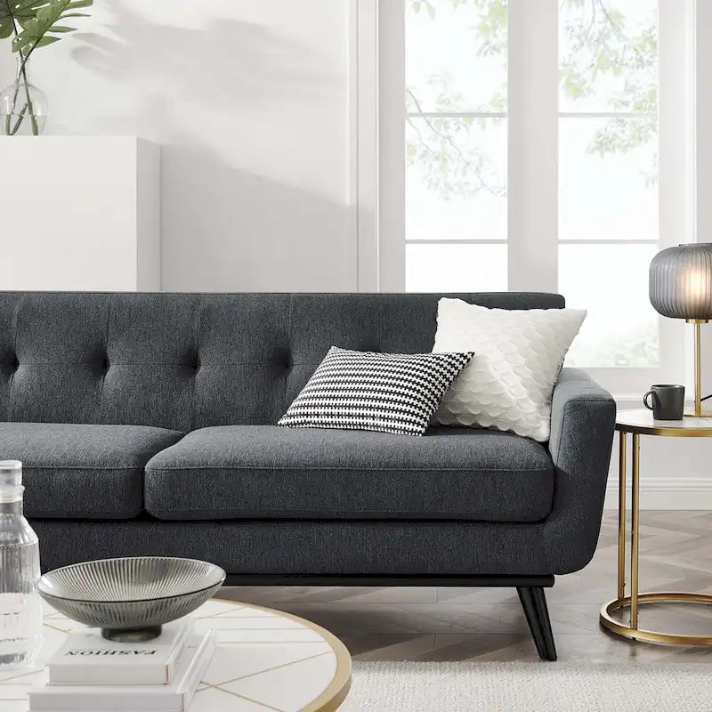 Engage Herringbone Fabric Sofa