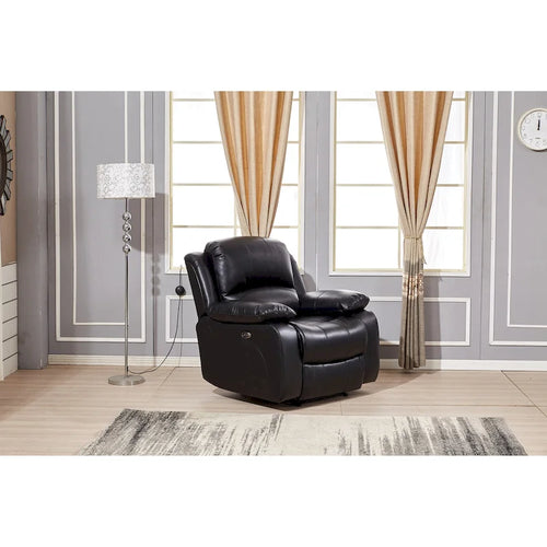 Poltrona reclinabile a poltrona singola Betsy Furniture in similpelle 8018