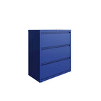 Hirsh 36 pollici di larghezza, 3 cassetti, Serie HL8000, Blu classico