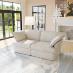 Velvet Sectional Sofa Modern Upholstered Couch Sofa for Living Room