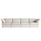 Velvet Sectional Sofa Modern Upholstered Couch Sofa for Living Room