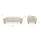 Poly & Bark Napa 72 Velvet Fabric Sofa