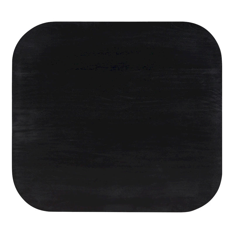 Aurelle Home Rustic Solid Acacia Wood Coffee Table