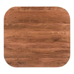 Aurelle Home Rustic Solid Acacia Wood Coffee Table