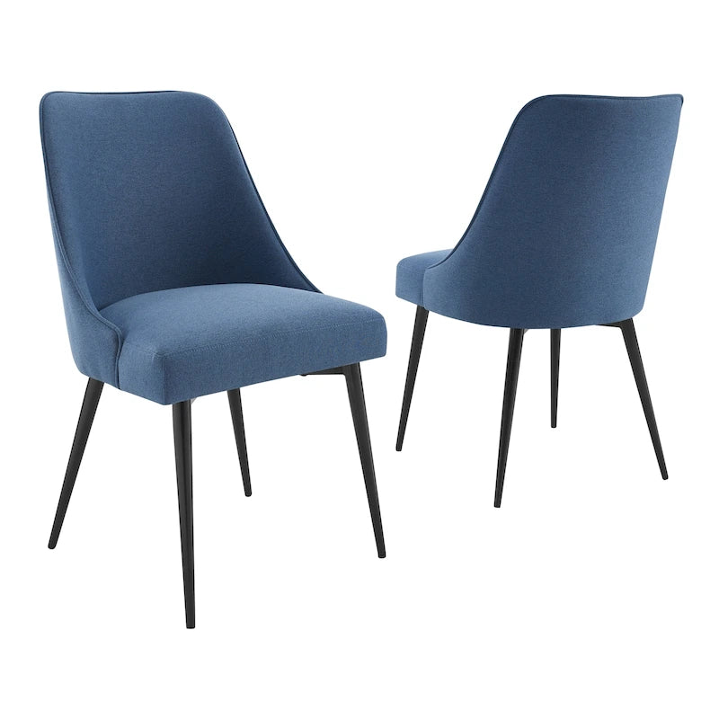 Steve Silver Fagared Fabric Dining Chair (Set of 2)