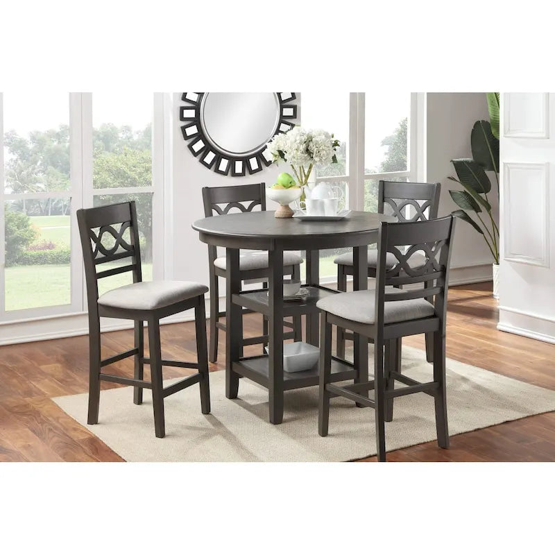 Set da pranzo da appoggio Edelman 5 pezzi New Classic Furniture